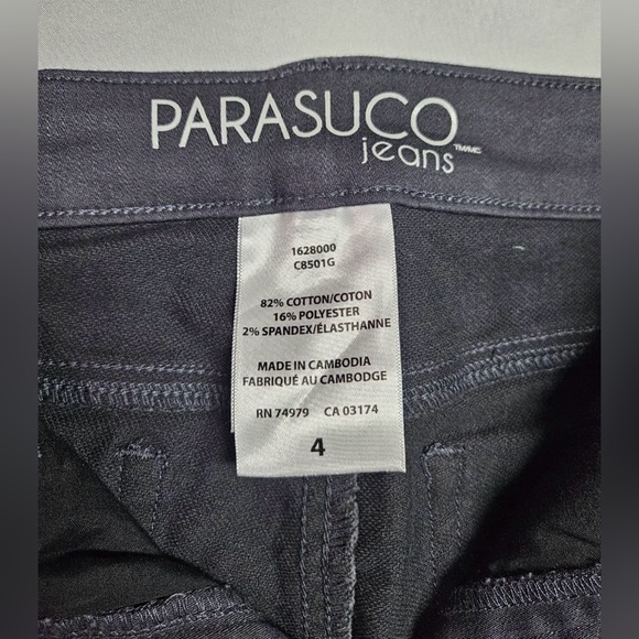 Parasuco Mid Rise Classic Fit Gray Shorts Size 4 - Picture 5 of 5